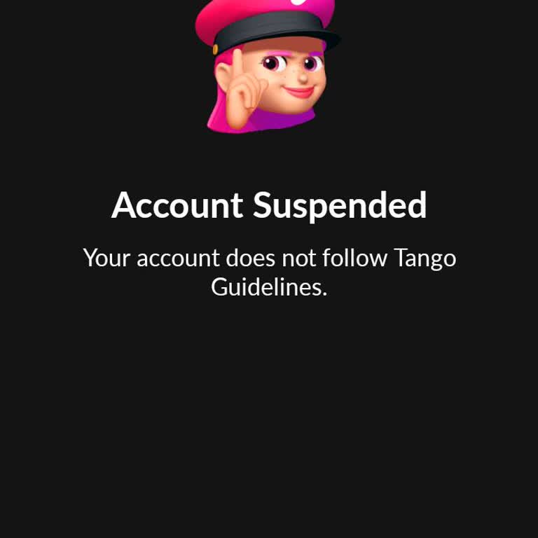 Tango Payment Account Suspended With $47 Balance Locked