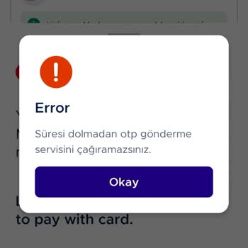 BiTaksi Kart Ekleme Hatası Ve Ödeme Yöntemi Sorunu