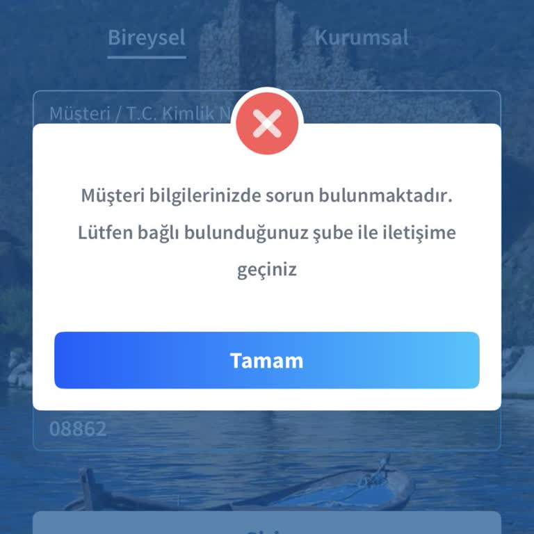 Halkbank Mobil Bankacılık Erişiminin Kapalı Olması Ve Bilgilendirme Eksikliği