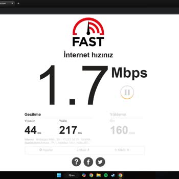 Türk Telekom Altyapı Problemi Nedeniyle Sürekli 1,7 Mbps Hız Sorunu
