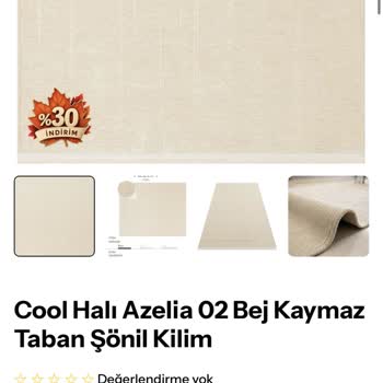 Cool Halı’nın Kaymaz Özelliği Olmadığı İddia Edilen Özel Ölçü Halının İadesi Ve Değişim Talebi