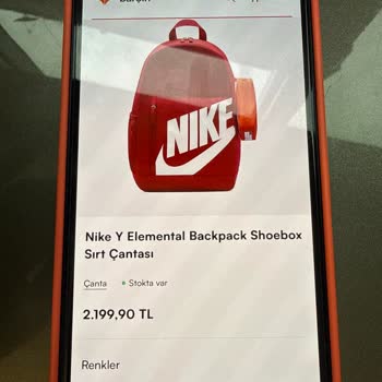 Nike Çantasındaki Logo Dökülmesi Ve Bilgi Eksikliği