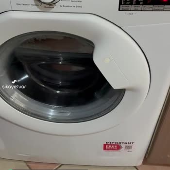 Hoover Yeni Aldığım Çamaşır Makinesinin Çıkardığı Ses Çok Rahatsız Ediyor