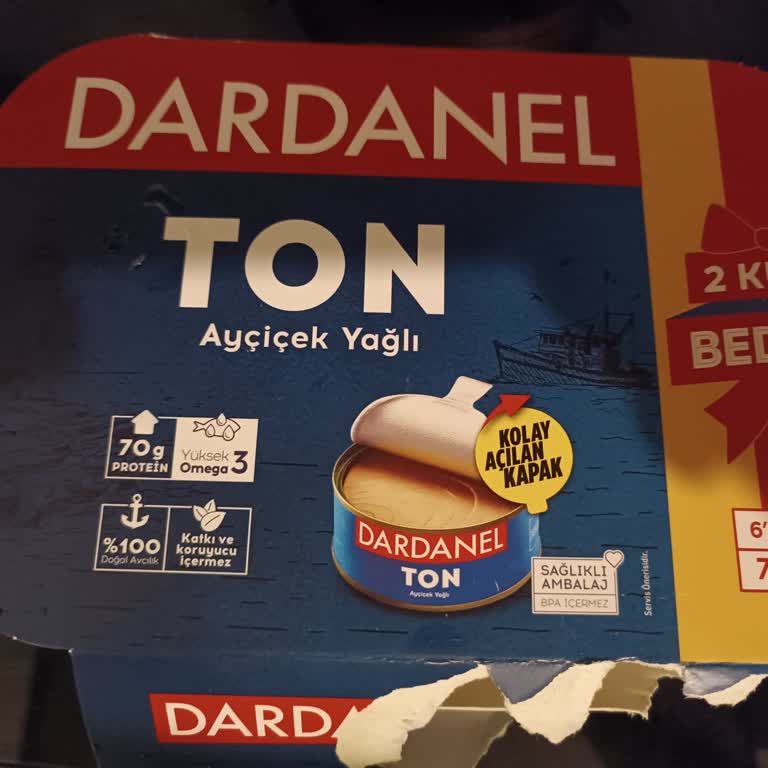 Dardanel’in Yanıltıcı Ambalajı Yanlış Gramaj Bilgisiyle Tüketiciyi Aldı