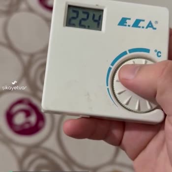 ECA Termostat Kısınca Yükseliyor Hatası