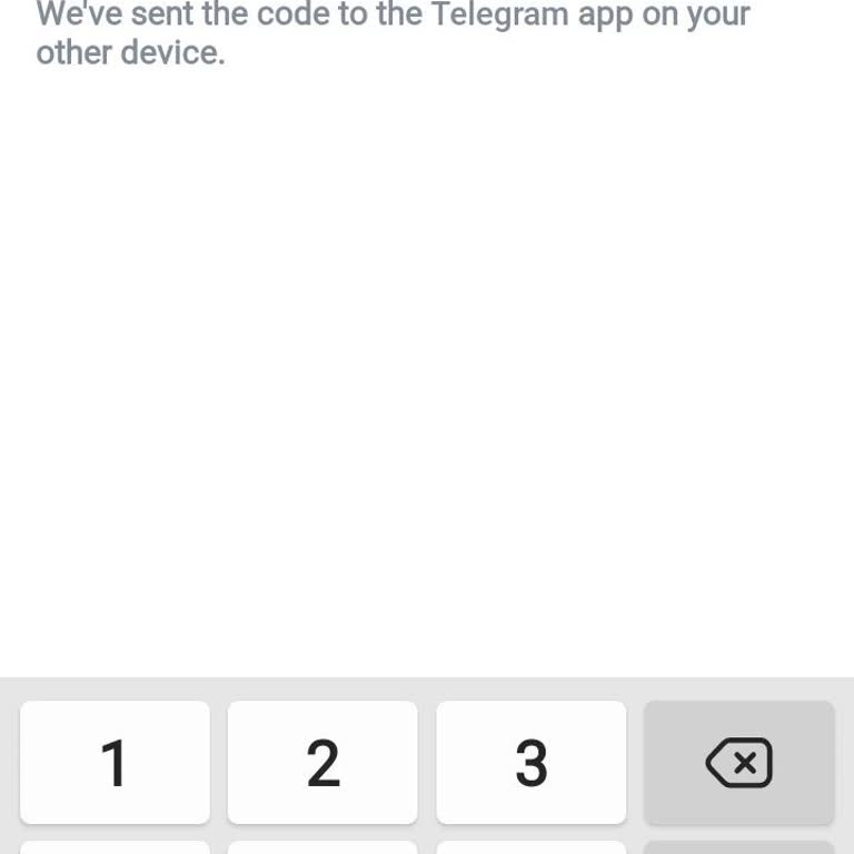 Telegram Login Problem: Verification Code Sent to Another Device