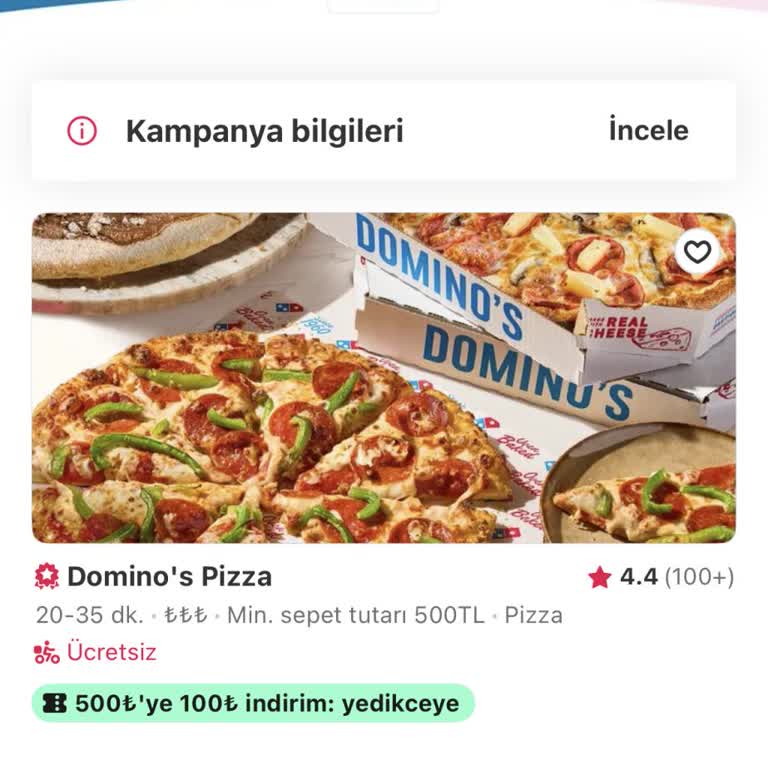 Domino's Pizza Lefkoşa’da ‘1 Alana 1 Bedava’ Kampanyası Uygulanmadı Ve Müşteriyi Yanıltıyor