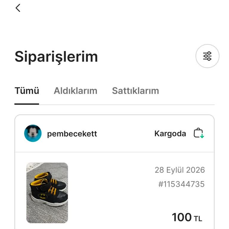 Sürat Kargo’da Kayıp Sipariş Teslim Edildi Şeklinde Görünüyor