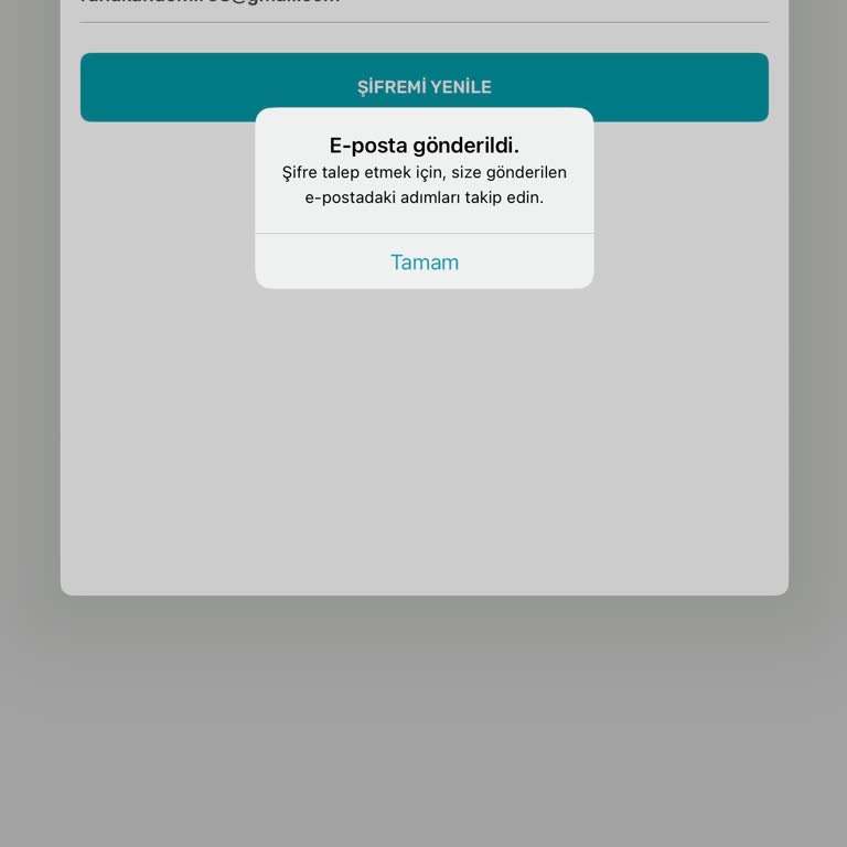 Watsons Şifre Sıfırlama E‑postası Alınamıyor