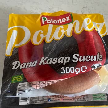 Migros Kolej Şubesinde Satın Alınan Polonez Dana Kasap Sucukta Renk Ve Koku Sorunu
