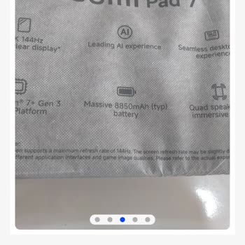 Aras Kargo'dan Kırılan Xiaomi Pad 7 Tablet İçin Hasar Tazmini Talebi