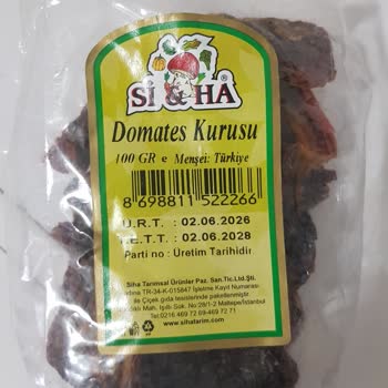 Si &Ha Markalı Domates Kurusunda Yabancı Maddeler Ve Hijyen Sorunu