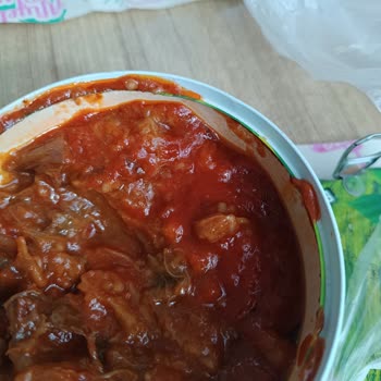 Tat Patlıcan Kızartmasında Az Patlıcan, Aşırı Salça
