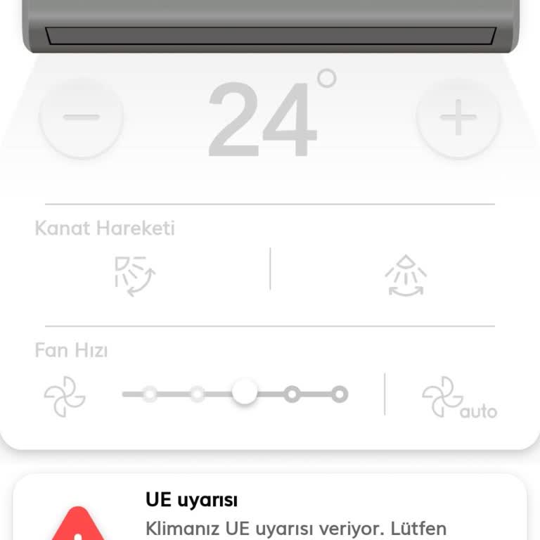 Vestel İnverter Klimada UE Hatası Ve Uzaktan Açma Sorunu
