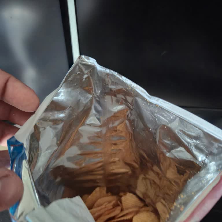 Ruffles Ketçap Aromalı Cips Paketi İç Doluluk Oranı Çok Düşük