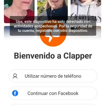 Bloqueo de transmisiones en vivo en Clapper, solicito revisión y solución