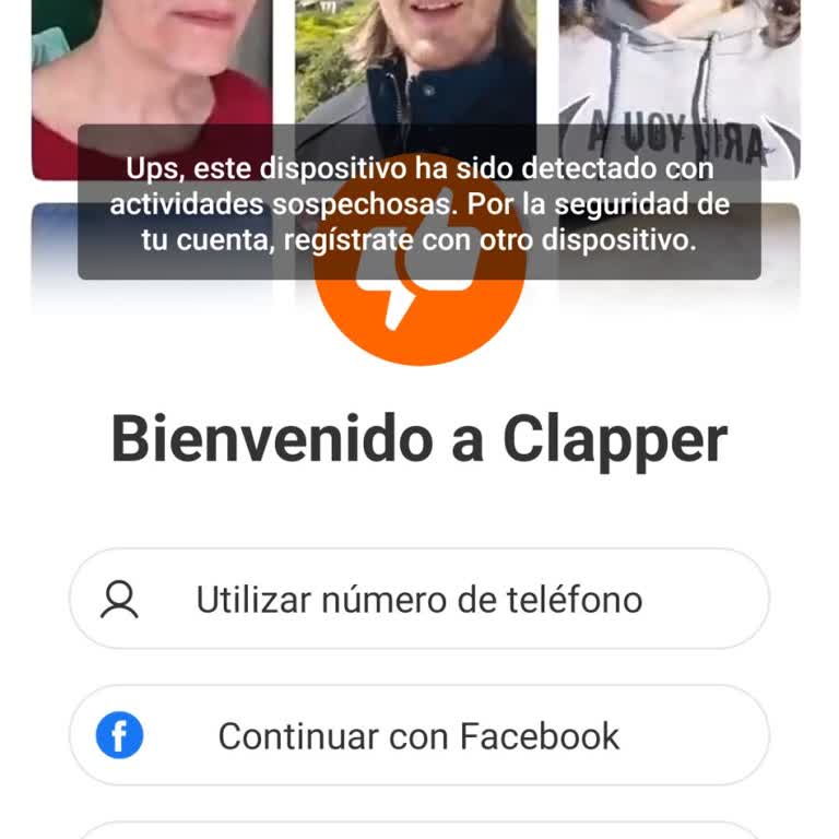 Bloqueo de transmisiones en vivo en Clapper, solicito revisión y solución