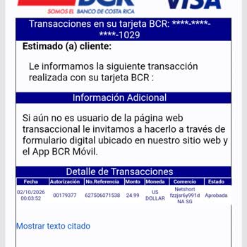 Cargos no autorizados en mi tarjeta Visa, exijo revisión y cancelación