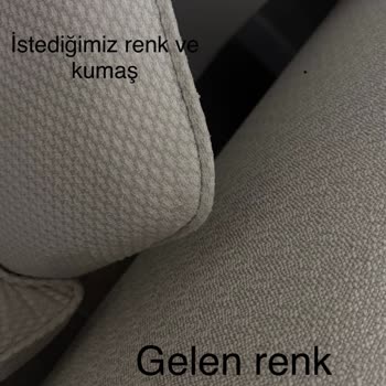 Divan Ev Gölcük Şubesi'nden Yanlış Renk Ve Kumaşlı Koltuk Teslimatı Ve Değişim Sürecinin Uzaması