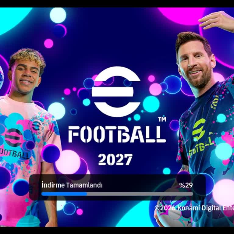 EFootball Oyunu İndirirken %29’da Takılıyor