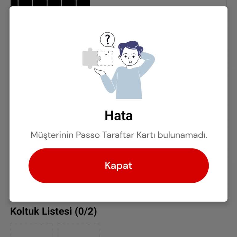 Passo Uygulamasında Taraftar Kartı Bulunamadı Hatası Ve Koltuk Seçiminde Mağduriyet