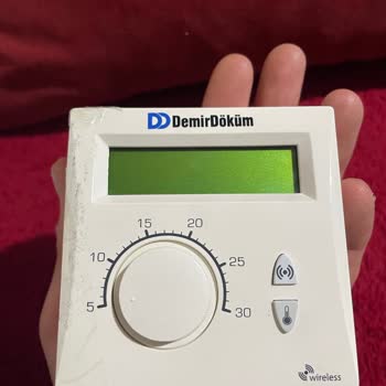 DemirDöküm RF 6001 Termostatı Pil Kapağı Yedek Parça Talebi