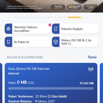 Turkcell Aşırı Fatura Ve İnternet Kullanım Görünümü Nedeniyle Mağduriyet