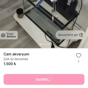 Kırılan Akvaryum Ve Eksik Parçalar Nedeniyle Satıcıya İade Edilen 1.200 TL Ücretin Geri Ödenmesi