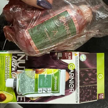 Garnier Patlıcan Moru Saç Boyasında Renk Uyumsuzluğu Ve Kırmızı Ton Sorunu