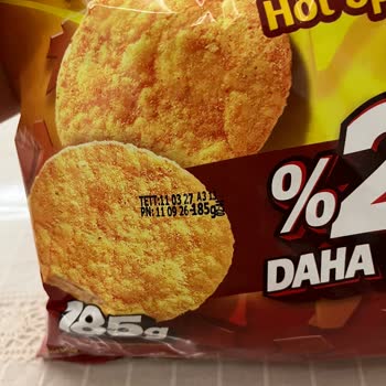 Patos Acı Baharat Cipsinde Siyah Yabancı Maddeler