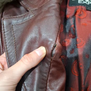 Gardrops'tan Defolu Deri Ceket İçin İade Reddi