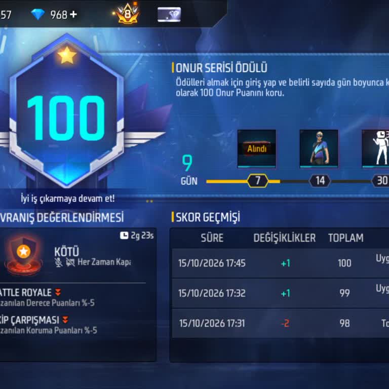 Free Fire Hesabımda Haksız Ban Ve Sürekli Kapalı Sohbet Sorunu