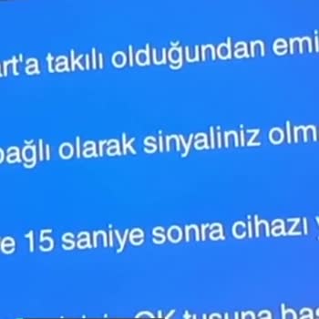D-Smart Sürekli Sinyal Yok Arızası