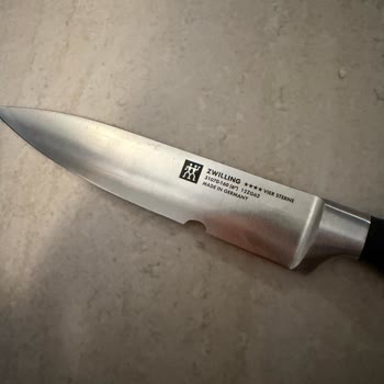 Zwilling Bıçağındaki Çentik Kırılma Ve İncelenmeden Reddedilen Karar