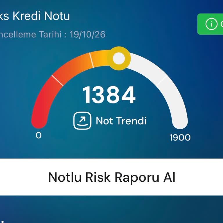 Findeks Kredi Notumun Artmaması Ve Açıklama Talebi