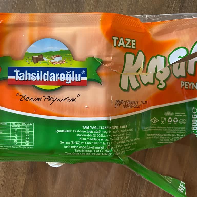 Tahşildaroğlu Kaşar Peyniri'nde Plastik Ve Kimyasal Tat Şikayeti, Sağlık Endişesi Ve İade Talebi