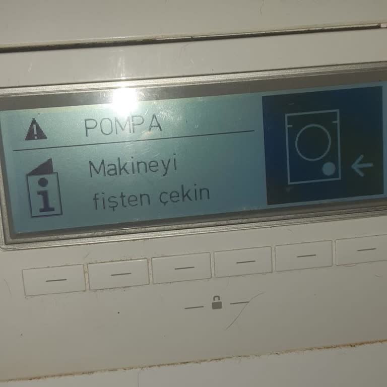 Garanti Süresi Kalan Vestel Çamaşır Makinesinde Sürekli Pompa Arızası Ve Haksız Servis Ücreti
