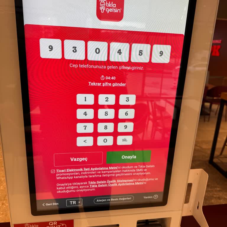 Kiosklarda Önceden İşaretli Promosyon SMS İzni Kutusu Kullanıcı Rızasını İhlal Ediyor