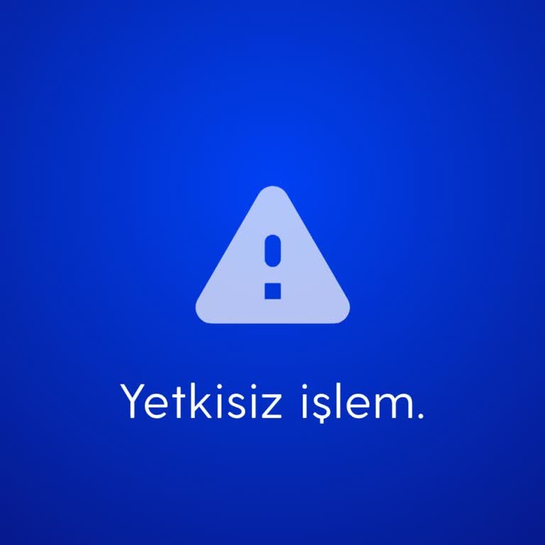 GNC Galaxy Uygulamasında Yetkisiz İşlem Hatası Ve Çözüm Talebi