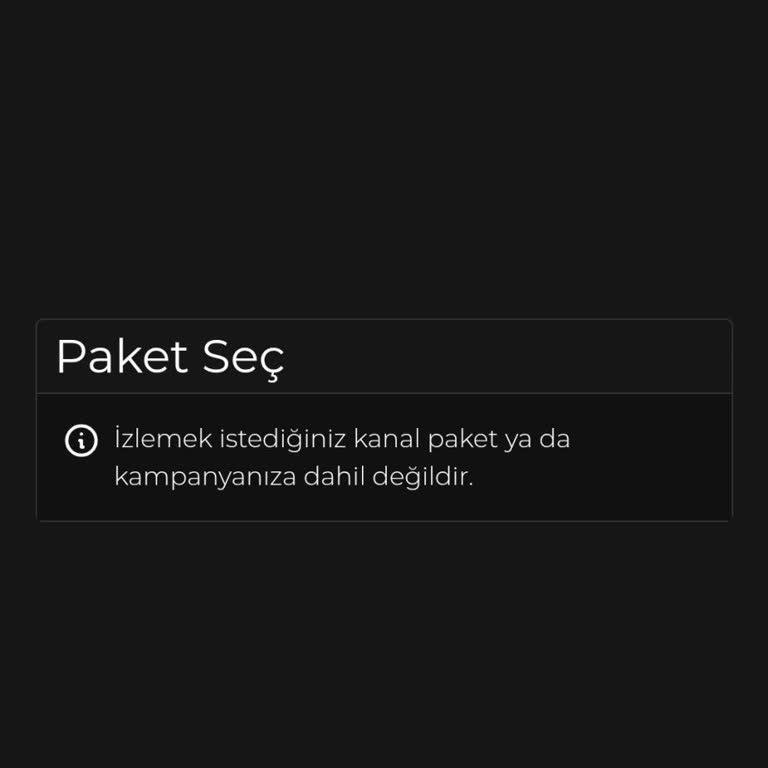 Digiturk Lig Paketi Çalışmıyor Ve Müşteri Temsilcisine Ulaşılamıyor