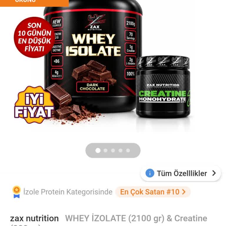 Trendyol’da Sahte Görünen Protein Ve Kreatin Ürünü İçin İade Reddi Ve Müşteri Hizmetleri İhmali