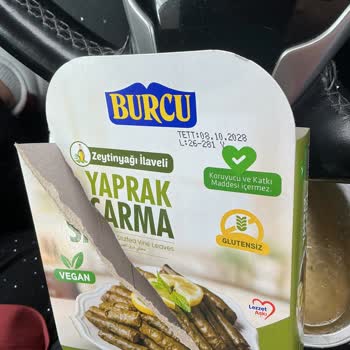 Burcu Zeytinyağı İlaveli Yaprak Sarma Konservesinde Eksik Parça Ve Bozuk Koku