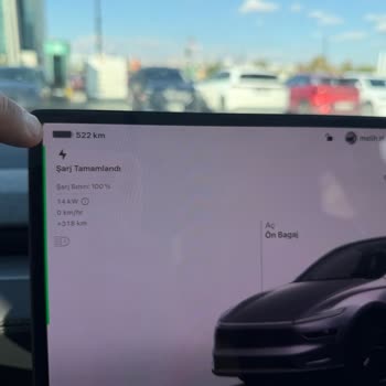 Tesla Model Y Long Range Premium Aracımda Menzil Vaadi Karşılanmadı