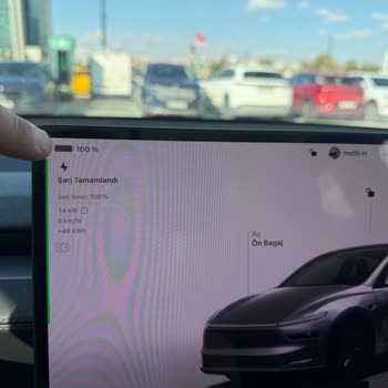 Tesla Model Y Long Range Premium Aracımda Menzil Vaadi Karşılanmadı