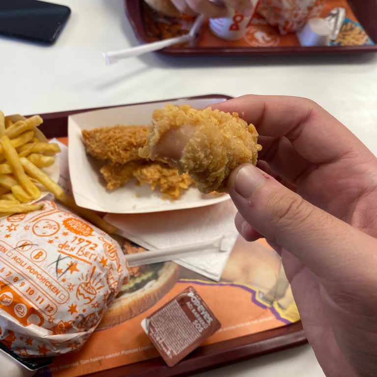Popeyes Şubesinde Çiğ Tavuk Servisi Sağlık Riski Oluşturdu