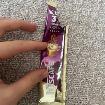 Nescafe 3'ü 1 Arada Gold Yoğun Lezzet Paketi Şifresi Silik Çıktığı İçin Kampanyaya Katılamıyorum