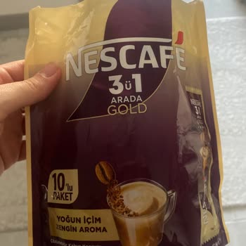 Nescafe 3'ü 1 Arada Gold Yoğun Lezzet Paketi Şifresi Silik Çıktığı İçin Kampanyaya Katılamıyorum