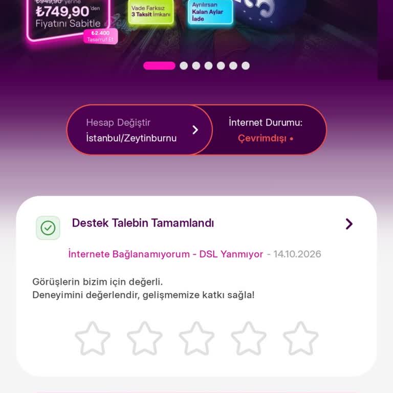 TurkNet İnternet Bağlantısındaki Sürekli Kesintiler Ve Yetersiz Müşteri Desteği