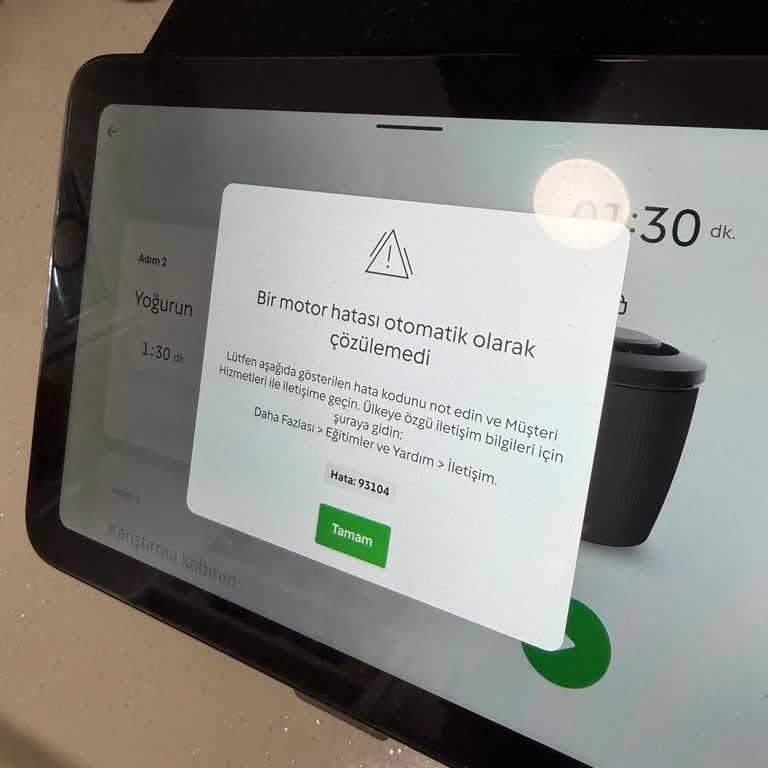 Thermomix TM7 Motor Hatası Ve Müşteri Hizmetlerinin Yetersiz Çözümü