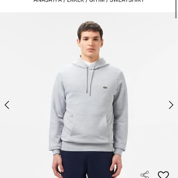 Yanlış Beden Gönderimi: Lacoste Sweatshirt Small Yerine XL Gönderildi